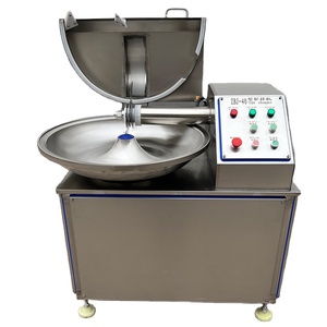 Olla Picadora de Acero Inoxidable, Procesador de Alimentos Pequeño, Máquina Picadora de Carne y Verduras de Alta Velocidad, Picadora de Verduras y Carne - Product Image 1