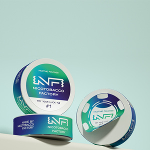 Tùy Chỉnh Bao Bì Nhãn Dính In Ấn Bọc Xung Quanh Vinyl Không Thấm Nước Nhãn Nicotin Túi Dính Dán Cho Jar Nắp - Product Image 2