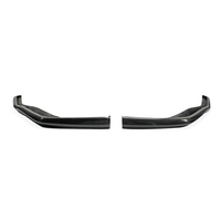 Entrepôt aux États-Unis pour Lexus RC200t RC350 15-16 Lèvre avant en carbone 2 pièces (pare-chocs avant F-sport uniquement)