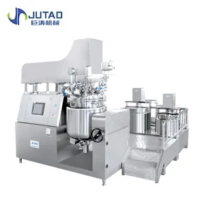 50-1000 L pasta gigi kosmetik mixer vakum elektromagenizer emulsifier untuk salep cream