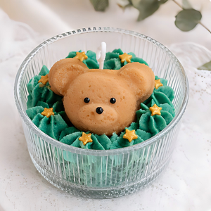 <b>Cute</b> Handmade Christmas <b>Bear</b> Soy Wax Scented Candles with Custom logo - Product Image 2