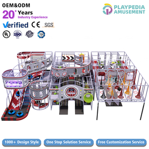 Centre de divertissement pour enfants, parc d'attractions commercial intérieur, aire de jeux souple pour enfants, conception de terrain de jeux intérieur 2026 - Product Image 1