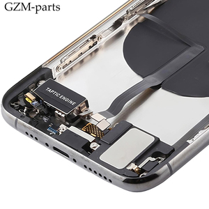 Porte de batterie de téléphone portable pour <span class=keywords><strong>iPhone</strong></span> <span class=keywords><strong>11</strong></span> Pro Max châssis de cadre moyen en verre arrière <span class=keywords><strong>remplacement</strong></span> complet de l'assemblage du boîtier - Product Image 5