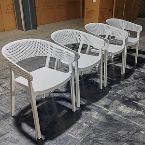 Modern Design Indoor/Outdoor <strong>Stackable</strong> Plastic Cafe <strong>Chairs</strong> Colorful <strong>Garden</strong> and Dining <strong>Chair</strong> for Apartment Gym-Wholesale - Product Image 6