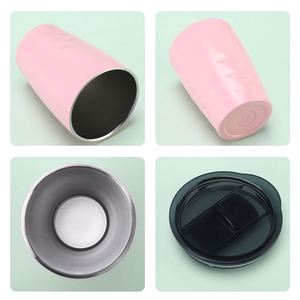 <b>Personalised</b> Office Home 11oz 320ml Stainless Steel Coffee Mug Custom logo Vacuum Double Wall Travel Gift Tumbler with Lid - Product Image 4