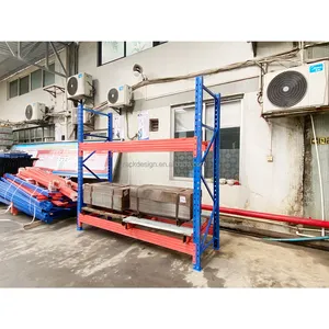 Scaffalature di magazzino su misura montare unità in ripiano regolabile ad alta densità di stoccaggio in fabbrica attraverso pallet pesante rack