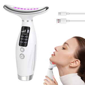 <span class=keywords><strong>Appareil</strong></span> de beauté portable, masseur de cou à micro-courant, machine de lifting du <span class=keywords><strong>visage</strong></span>, outil de raffermissement de la peau LED, soin <span class=keywords><strong>anti</strong></span>-âge pour femmes et hommes - Product Image 1