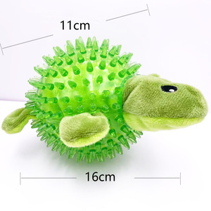 Kediler ve köpekler için klasik elastik kauçuk Pet oyuncaklar diş temizleme taşlama ses yapma tuvalet - Product Image 2