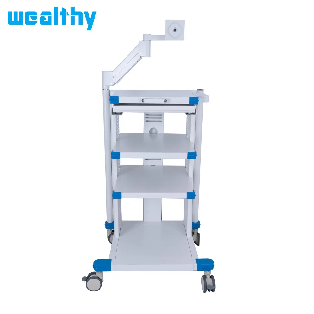 MA-Hospital Equipment Medical Endoscopy Trolley Cart For Surgery Instruments