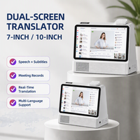 Dispositif de traduction intelligent Android avec écran IPS, traduction vocale, plus de 100 langues