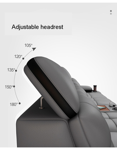 Canapé en cuir en forme de L avec USB, ensemble de canapé d'angle sectionnel, canapé 7 places avec chargeur, canapé-lit de salon, haut-parleur de <span class=keywords><strong>musique</strong></span> - Product Image 6