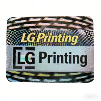 Autocollant holographique PET personnalisé, sécurité anti-effraction, fabricant