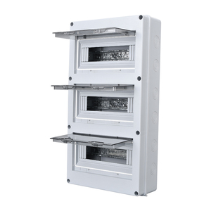 Boîte de distribution électrique Tulabu série HT, 36 voies, 3 <span class=keywords><strong>rangées</strong></span>, IP65, étanche, 20A, 110V, MCB, dispositif de distribution d'alimentation, extérieur - Product Image 4