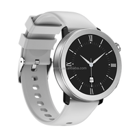 Reloj Inteligente E200 con Forma Redonda, de Aleación de Zinc Morado, Pantalla LCD Grande de 1.85 Pulgadas, Reloj Inteligente Android para Mujeres, Señoras y Niñas