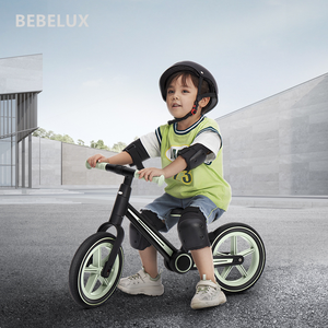 Bicicleta de Equilibrio <span class=keywords><strong>Bebelux</strong></span> para Niños de 2 a 6 Años, Bicicleta de 3 Ruedas sin Pedales, Bicicleta de Equilibrio para Bebés con Manillar Ajustable, Juguete para Montar con Ruedas de 12 Pulgadas - Product Image 3