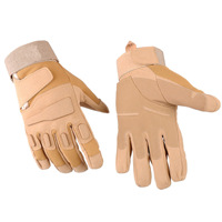 Gants tactiques imperméables en microfibre pour hommes, à doigts entiers, pour sports de plein air, chasse, entraînement, pêche, tir, cyclisme