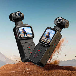 Mini Cámara Deportiva de Bolsillo, Cámara de Acción 5K, Cámara para Vlogging con Detección Facial y Lente Giratoria Automática - Product Image 1