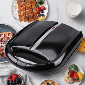 Sandwich Maker 4-Slice Nonstick Pan Double-Sided Heating Fast Breakfast <b>Toaster</b> 110V 1200W - Product Image 3
