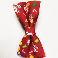 Lustige Männer Weihnachten Fliege New Cotton Green Red Santa Claus Baum Bowknot Frauen Festival Feiern Sie bunte Krawatte