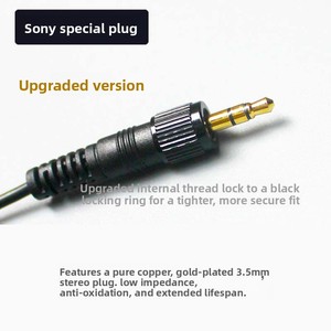 Microphone cravate filaire double canal Jingdi pour enregistrement et diffusion en direct, compatible connecteur 3,5 mm - Product Image 2