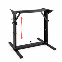 Base de table réglable pour camping-car, cadre de table pliable pour caravane, camping-car