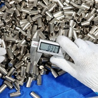 Crucible en Niobium Pur MXHY Nb1/4200 Nb2/4210 – Contenant Cylindrique Personnalisé Formé par Emboutissage Profond et Filature de Précision pour Expérimentation