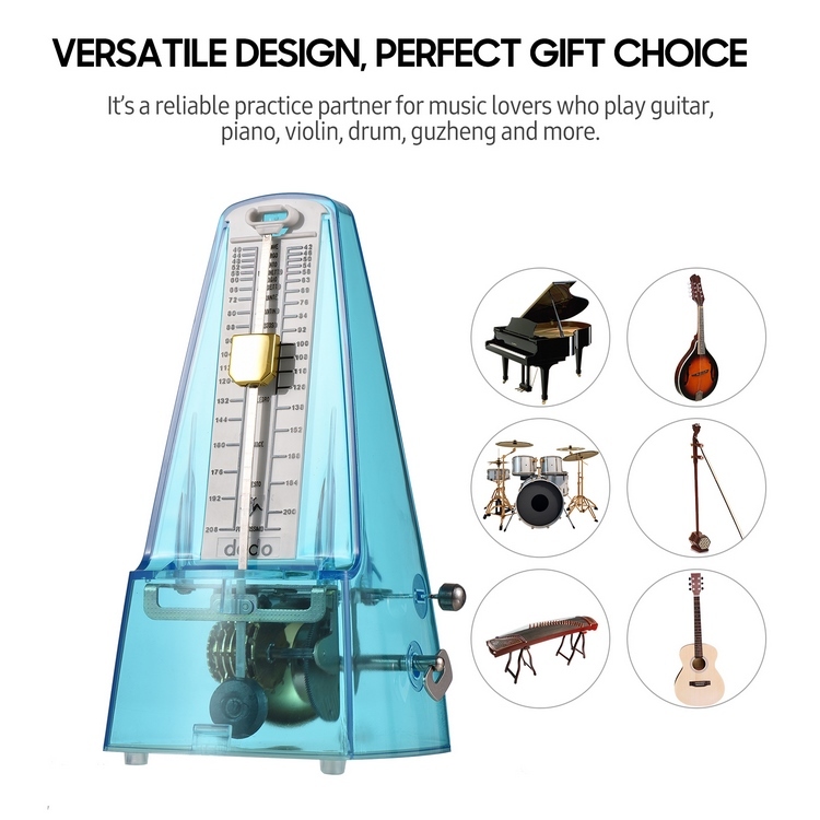 Mini Piano JIE Métronome Mécanique Électronique Classique Universel Pour Piano, Batterie, Basse Et Violon Métronome Piano