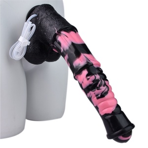 YOCY Colorful Horse Hanging Ejaculation Squirting <b>Dildo</b> Anal Plug Female Masturbation Sex Toy - Product Image 5