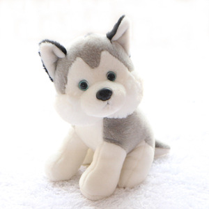Peluche chien bouledogue mignon JM Wholesale Mini 18cm, jouet en peluche rembourré en coton PP - Product Image 2