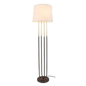 Copper New American Floor Lamp Living Room Metal Bedroom Simple Atmosphere Retro <b>Standing</b> Lamp Creative Vertical Lighting - Product Image 2
