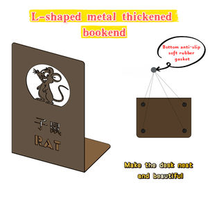 Rata <span class=keywords><strong>de</strong></span> los doce signos del zodiaco chino <span class=keywords><strong>libro</strong></span> Clip sujetalibros resistente 1,2mm <span class=keywords><strong>de</strong></span> espesor en forma <span class=keywords><strong>de</strong></span> L soporte <span class=keywords><strong>de</strong></span> <span class=keywords><strong>libro</strong></span> <span class=keywords><strong>de</strong></span> Metal soporte <span class=keywords><strong>de</strong></span> <span class=keywords><strong>libro</strong></span> sujetalibros <span class=keywords><strong>de</strong></span> Metal - Product Image 6