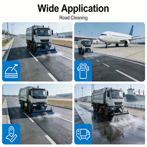 Электрическая уличная уборочная машина A1400 на новой энергии, самоходная, со скоростью 12 км/ч, для промышленного и коммерческого использования - Product Image 6