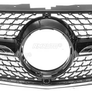 กระจังหน้ารถยนต์รุ่น W447 V250 V260 Diamond สำหรับ Mercedes Benz V Class W447 V250 V260 ปี 2015 2016 2017 2018 ไม่มีตราสัญลักษณ์ - Product Image 5