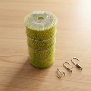 50LB Robuste Nylon-Angelschnur-Verbinder, hochfeste Vorfachschnur-Schlaufen für Fliegenfischen, Rutenbau, See, Fluss - Product Image 3