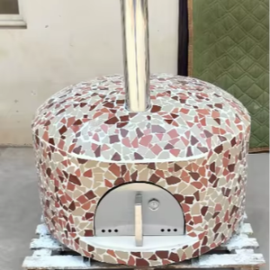 Horno de Pizza de Ladrillo de Alta Calidad, Estilo Italiano, para Exteriores, con Calefacción a Leña, Industrial, Empotrable, para Hacer Pizza en Casa - Product Image 3