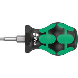 WERA - 05008858001 Stubby TORX®Destornillador-EAN 4013288212269 DESTORNILLADORES TORX DESTORNILLADORES - Product Image 1