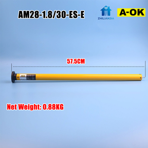 <span class=keywords><strong>Moteur</strong></span> tubulaire rechargeable <span class=keywords><strong>AOK</strong></span> AM28-ES-E 1,8 Nm pour stores et volets roulants motorisés à télécommande, batterie lithium 28 mm - Product Image 3