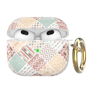 Étui de protection mignon pour Airpods IMD étui pour écouteurs en TPU à impression complète avec porte-clés doré pour Airpods Pro <span class=keywords><strong>3</strong></span> - Product Image 4