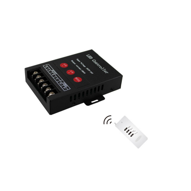 4 Key Colorful controller 12V 360W for DC5-24V LED Strip Neon Module Light 30A RGB Controller Wireless RF