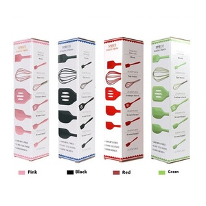 ชุดเครื่องครัวซิลิโคนเป็นมิตรกับสิ่งแวดล้อม5ชิ้น: ที่หมุนเค้กเครื่องตีไข่แปรงทาน้ำมันสำหรับอบ - Product Image 6