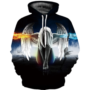 Felpa con cappuccio personalizzata unisex con stampa 3D e tasca, felpa cosplay <span class=keywords><strong>anime</strong></span>. - Product Image 2
