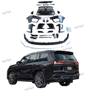 Piezas de Auto para LX600 LX500D, Kit de Conversión a Modelo F-Sport, Incluye Alerón Delantero y Rejilla, LX600 F Sport - Product Image 1