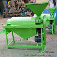 Moteur Jieyuan haute productivité haricot vert lentille soja pois enlever la poussière grain polisseuse