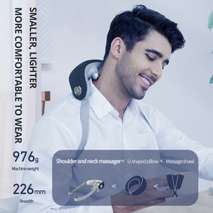 Prodotti per il massaggio del collo 2024 Cordless schiena collo spalla massaggiatore collo quotidiano sollievo elettrico Shiatsu macchina per massaggio per digitopressione - Product Image 6