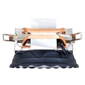 Snowman Tdp 100W 2 Ống Đồng Nhôm <span class=keywords><strong>CPU</strong></span> Cooler Tháp Pwm Fan Đầy Đủ <span class=keywords><strong>CPU</strong></span> Nền Tảng Hỗ trợ <span class=keywords><strong>CPU</strong></span> Quạt Làm Mát - Product Image 2