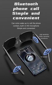 แว่นตาอัจฉริยะ SG12 Pro พร้อมแบตเตอรี่ใช้งานได้นาน 5-7 ชั่วโมง ระบบตัดเสียงรบกวน ENC สำหรับการโทร ฟังเพลง รองรับมาตรฐานกันน้ำ LPX-4 เหมาะสำหรับกิจกรรมกลางแจ้ง - Product Image 5