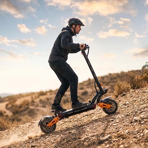Dual Motor Scooter Adult 50MPH Offroad 11" Tubeless Tire E With Hydraulic Suspension <b>Turn</b> Signal H9 Extreme Performance Equipped - Product Image 2