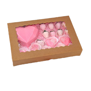 12-<b>Pack</b> <b>Large</b> White Paper Cake <b>Box</b> with Matt Lamination and Gold Foil Embossing 12x6 Without Window for Cake Sushi Food Grade - Product Image 4