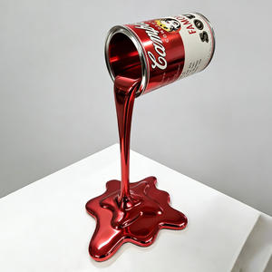 Sculpture d'art et objet de collection moderne en résine électrolytique représentant la soupe Campbell de <span class=keywords><strong>Marilyn</strong></span> <span class=keywords><strong>Monroe</strong></span> - Product Image 3