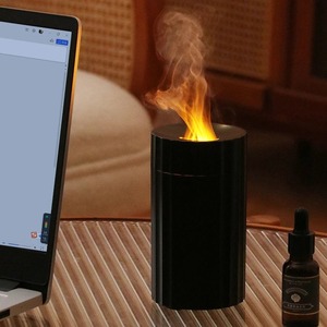 Colorful <b>Electric</b> Flame Aroma <b>Diffuser</b> Air Humidifier <b>for</b> Car USB Ultrasonic Aromatherapy Essential <b>Oil</b> <b>Diffuser</b> <b>for</b> Home - Product Image 2